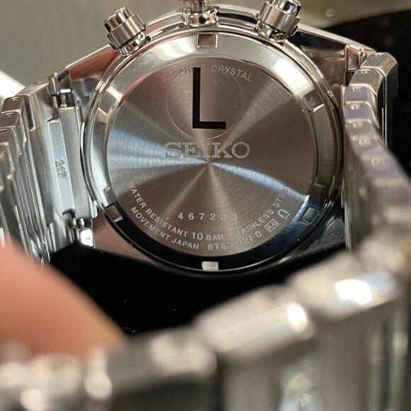 Seiko Essential Chronograph Watch With Blue Dial - Picture 5 of 8